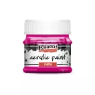 Pentart Matt magenta színű akrilfesték - hobbi festék 50 ml 2349