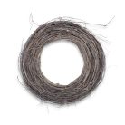 Fészek koszorúalap 30 cm – természetes dekorációs alap ajtódíszekhez