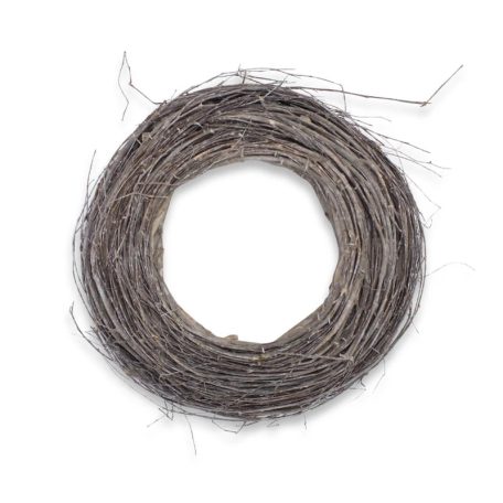 Fészek koszorúalap 30 cm – természetes dekorációs alap ajtódíszekhez