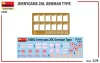 MiniArt Jerrycans 20L German Type – 1:24 dioráma-kiegészítő
