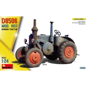   MiniArt German Tractor D8506 Mod. 1937 – 1:24 munkagép makett