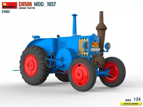 MiniArt German Tractor D8506 Mod. 1937 – 1:24 munkagép makett
