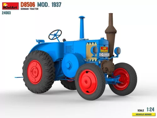 MiniArt German Tractor D8506 Mod. 1937 – 1:24 munkagép makett