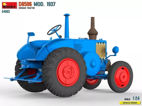 MiniArt German Tractor D8506 Mod. 1937 – 1:24 munkagép makett