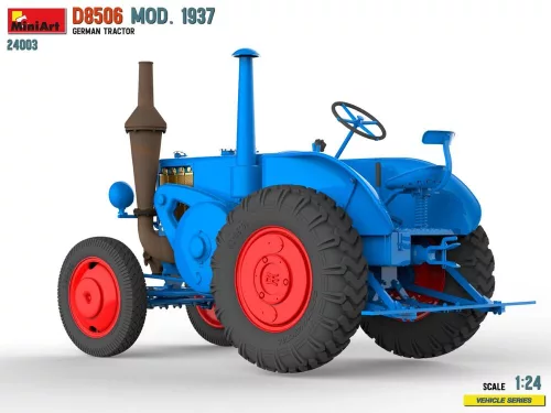 MiniArt German Tractor D8506 Mod. 1937 – 1:24 munkagép makett