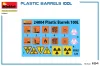 MiniArt Plastic Barrels 100L – 1:24 dioráma-kiegészítő