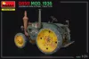 MiniArt German Industrial Tractor D8511  Mod. 1936 – 1:24 munkagép makett