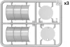MiniArt Fuel & Oil Drums 1930-50's Set 2 – 1:24 dioráma-kiegészítő