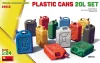 MiniArt Plastic Cans 20L Set – 1:24 dioráma-kiegészítő
