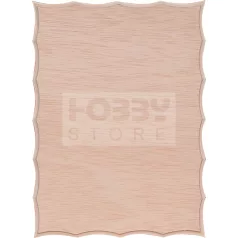 Fa ikon alap hullámos 30 x 22 x 1,5 cm-es - 2415