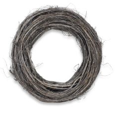   Bohém koszorúalap 35 cm – természetes vessző alap kreatív dekorációkhoz