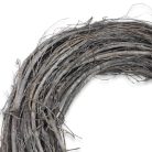 Bohém koszorúalap 35 cm – természetes vessző alap kreatív dekorációkhoz