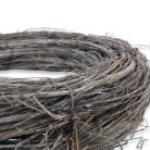 Bohém koszorúalap 35 cm – természetes vessző alap kreatív dekorációkhoz