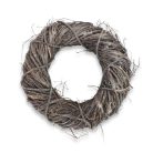 Madagaszkár koszorúalap natúr 25 cm – stabil dekorációs alap ajtódíszekhez és kreatív koszorúkhoz