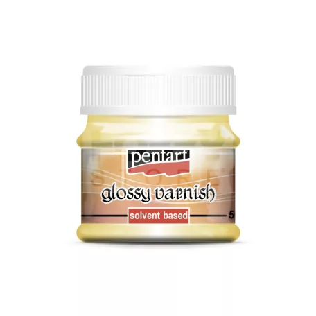 Pentart Fényes lakk oldószeres  50 ml