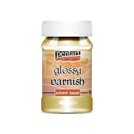 Pentart Fényes lakk oldószeres 100 ml