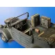 Plus Model Kübelwagen Radio Car Kfz. 2 Umbau Set für Tamiya Bausatz - Kübelwagen Kfz.2 rádiós jármű – átalakító készlet