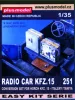 Plus Model Funkwagen Kfz. 15 für Tamiya Bausatz - Kfz.15 rádiós jármű – átalakító készlet