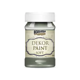 Pentart dekor krétafesték - kekizöld 100 ml