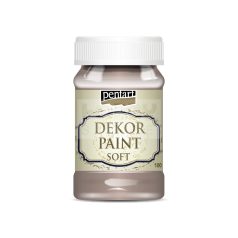   Pentart Dekorfesték lágy (chalky) vintage barna 100 ml 25228