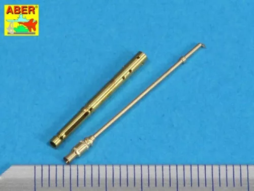 Aber Models Barrel for German tank MG 34 - német MG 34 harckocsi-géppuskacső