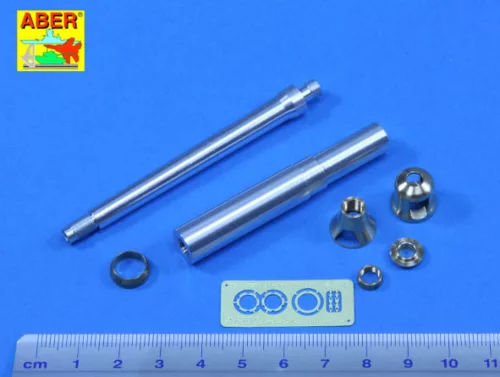 Aber Models German 88 mm KwK 36 L/56 Tiger I Early Barrel - német 88 mm-es KwK 36 L/56 Tiger I korai lövegcső