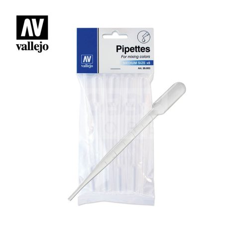 Vallejo - Pipettes - Medium size - közepes méretű pipetta 8x3ml 26003V