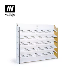   Vallejo Festékállvány Fali Elem 35/60 ml-es tégelyekhez 26009V