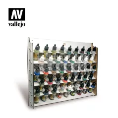   Vallejo Festékállvány Fali Elem 17 ml-es tégelyekhez 26010V