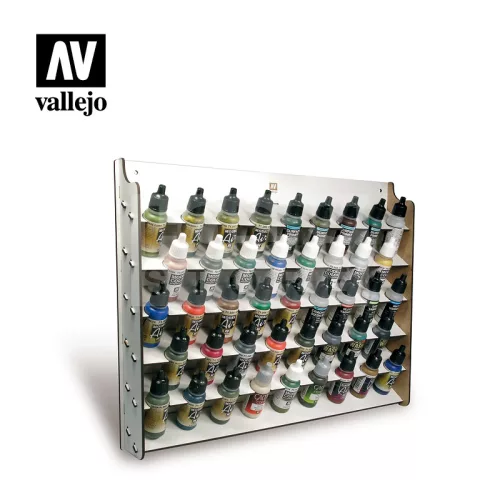 Vallejo Festékállvány Fali Elem 17 ml-es tégelyekhez 26010V
