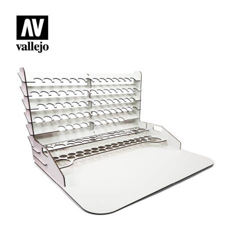 Vallejo Festéktartó állvány és munka állomás 50x37 cm 26014V