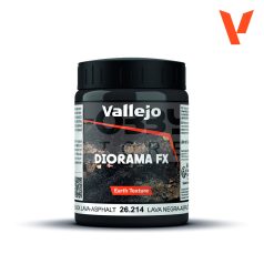 Vallejo Diorama Effect -  Black Lava-Asphalt 200 ml 26214