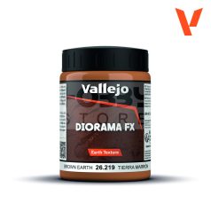 Vallejo Diorama Effect -  Brown Earth 200 ml 26219