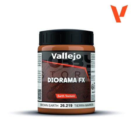 Vallejo Diorama Effect -  Brown Earth 200 ml 26219