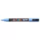 UNI POSCA PC-3M ÉKSZÍNKÉK színű kúpos hegyű dekormarker-filctoll (0.9-1.3 mm) - 26501U