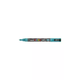   UNI POSCA PC-3M SMARAGDZÖLD színű kúpos hegyű dekormarker-filctoll (0.9-1.3 mm) - 26503U
