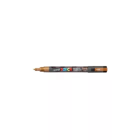   UNI POSCA PC-3M BRONZ színű kúpos hegyű dekormarker-filctoll (0.9-1.3 mm) - 26504U