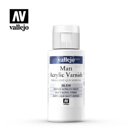 Vallejo Matt Acrylic Varnish 60 ml - Matt akril lakk 26518
