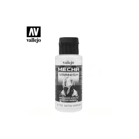 Vallejo Mecha Color Satin Varnish 60 ml - szatén akril lakk 26703