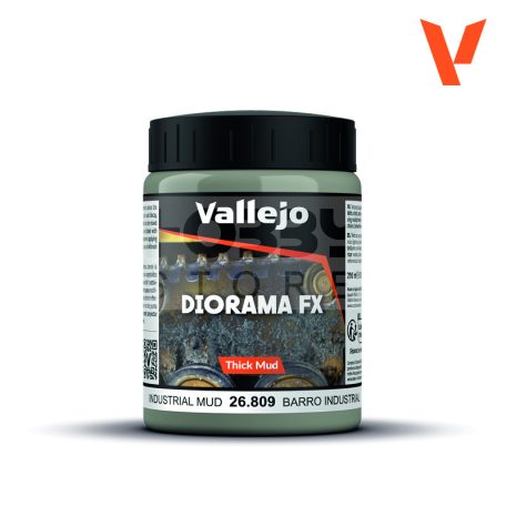 Vallejo Diorama Effect -  Industrial Mud 200 ml 26809