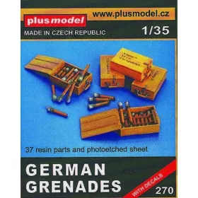   Plus Model Deutsche Handgranaten I – fegyverrendszer makett