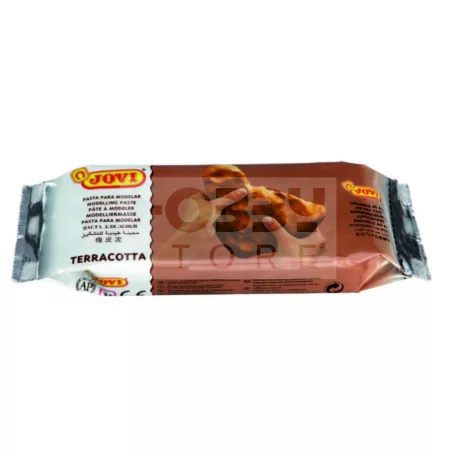 Jovi levegőn száradó modellező gyurma (terrakotta) 500g -Jovi Air Dry Clay (terracotta-500g) 27072