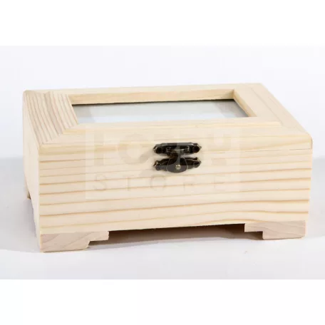 Doboz, fényképtartó tetővel 14,5 x 10 x 6 cm - 27624