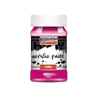 Pentart Matt magenta színű akrilfesték - hobbi festék 100 ml 2772