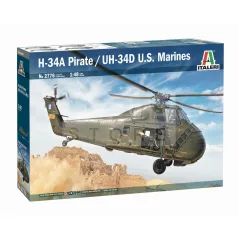   ItaleriH-34A Pirate /UH-34D U.S. Marines 1:48 helikopter makett 2776IT
