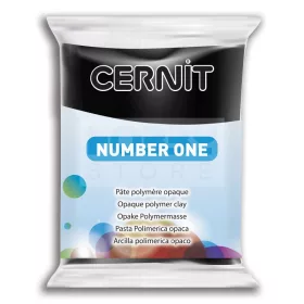 Cernit süthető gyurma N°1, 56 g - fekete 2781