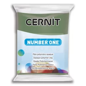 Cernit süthető gyurma N°1, 56 g - olivazöld 2792