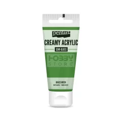   Pentart selyemfényű fűzöld színű akril bázisú krémes hobbi festék 60 ml