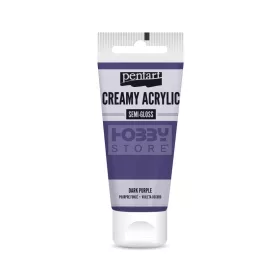   Pentart selyemfényű krémes akrilfesték – sötétlila 60 ml