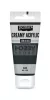 Pentart selyemfényű krémes akrilfesték – fekete 60 ml